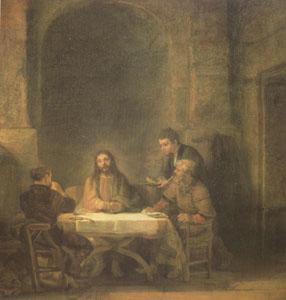REMBRANDT Harmenszoon van Rijn The Supper at Emmaus (mk05) China oil painting art